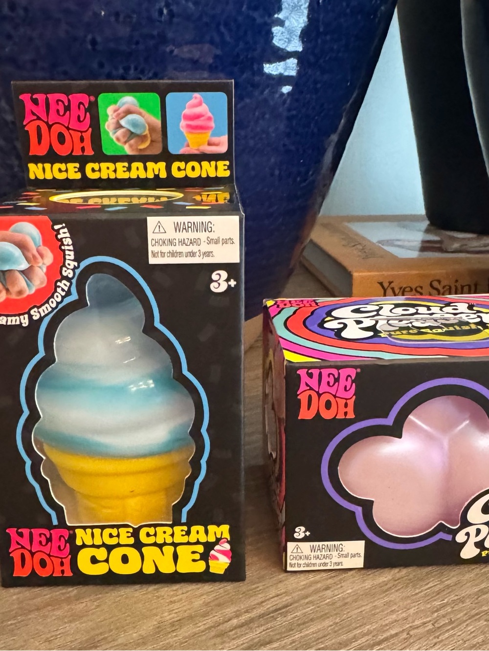 Needoh Nice Cream Cone Soft Squishy and cloud pleaser